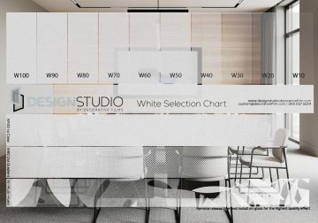 Design Studio White Selection Chart